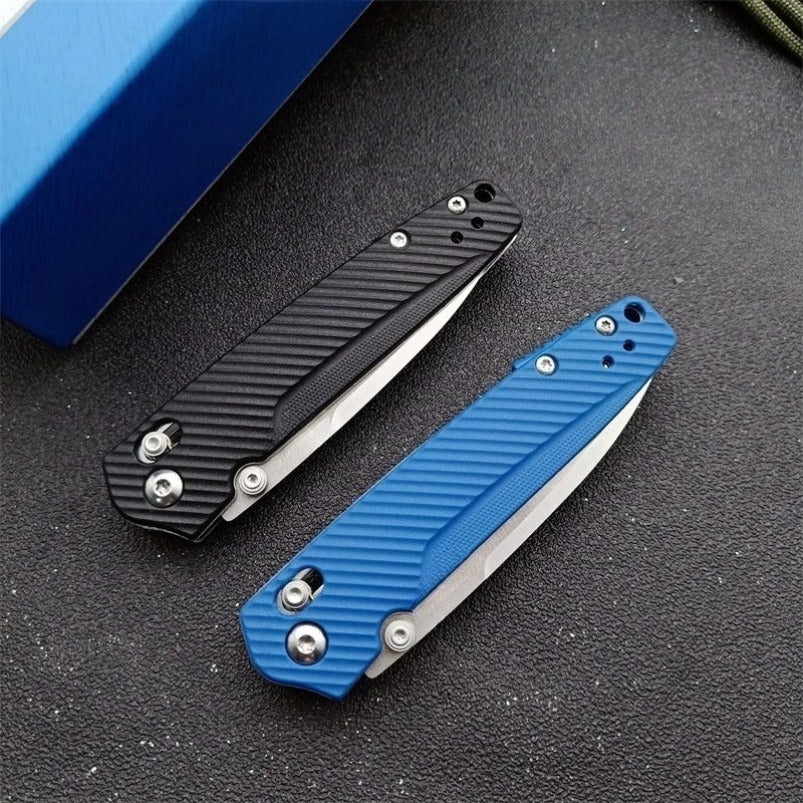 BM485 D2 Steel Folding Knife Fiberglass Edition Handle