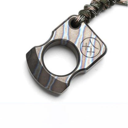 Crying Face- Multi-style Titanium Knuckle Duster Ring Pendant