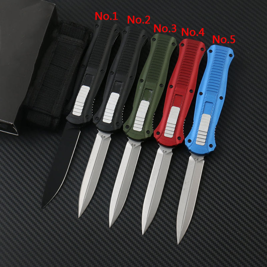 Tactical Knife BM 3300 Aluminum Handle D2 Blade Pocket Knives