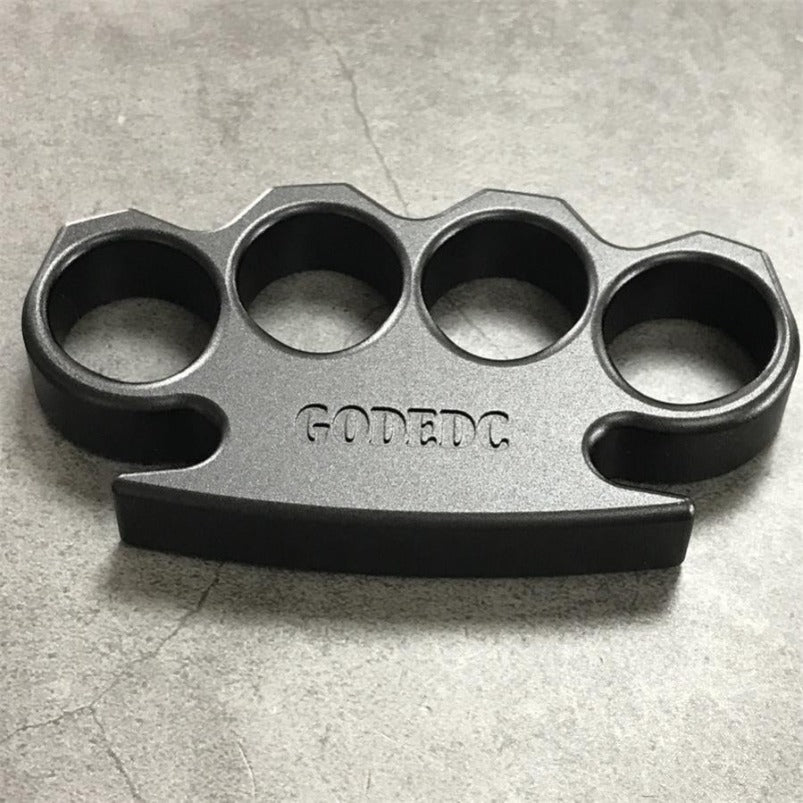 GODEDC Black Lightweight Aviation Aluminum Knuckle EDC