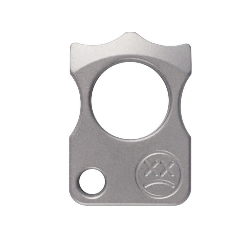Crying Face-Titanium Knuckle Duster One Finger Knuckles EDC