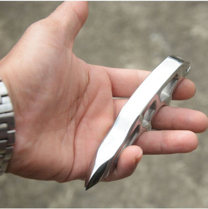 Dragon Teeth- Thickened Pure Steel Knuckle Duster Defense EDC