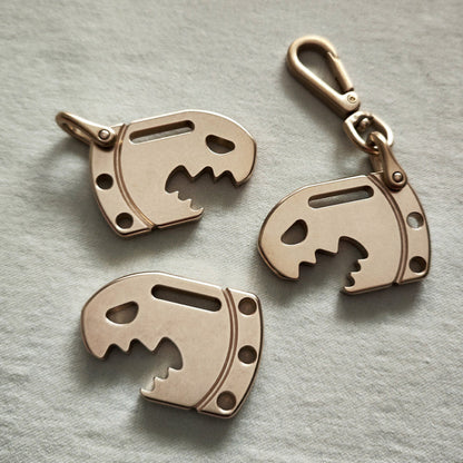 H59 Brass Bottle Opener Key Holder EDC Pendant