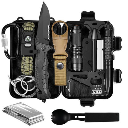 Multifunctional Wilderness Survival SOS Waterproof Kit EDC Tool