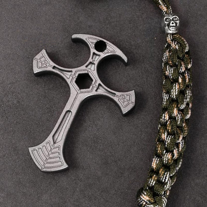 Multifunctional Cross Pendant Bottle Opener Hex Wrench