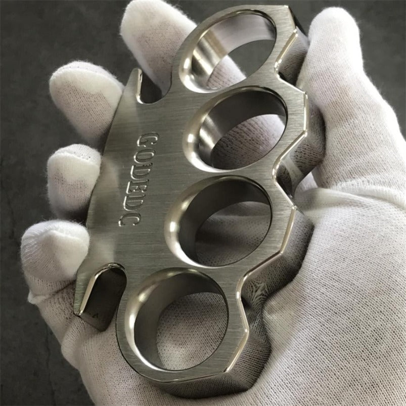 GODEDC Brushed and Mirror Polished Craft Steel Knuckles
