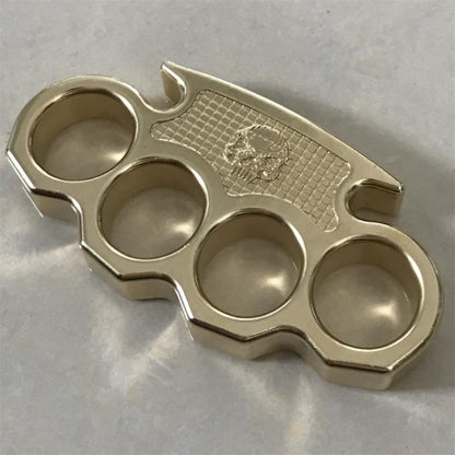 High Quality EDC Mini Classic Brass Skull Knuckle EDC