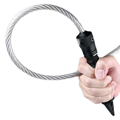 Tactical Whip Defense Martial Arts Practice EDC Tool