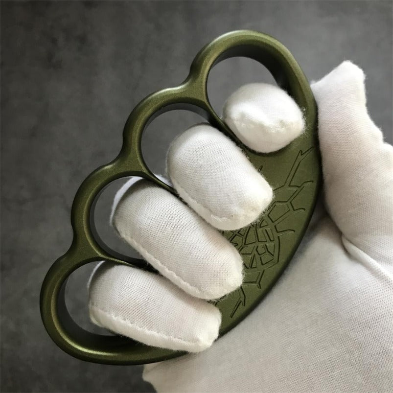Shattered Crest 6061-T6 Aluminum Knuckle Duster