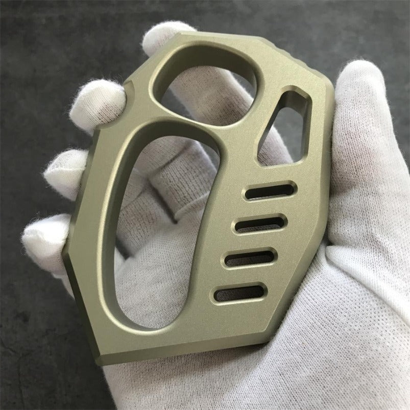 Fashion Styling Solid Aviation Aluminum Knuckle EDC