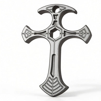 Multifunctional Cross Pendant Bottle Opener Hex Wrench