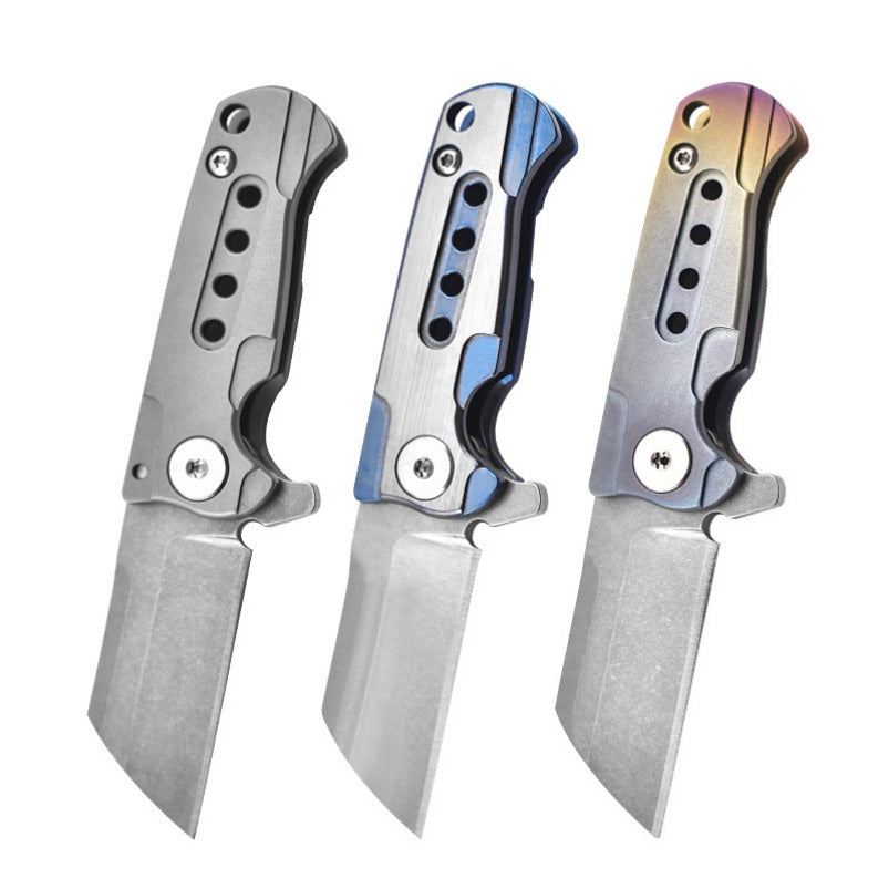 Mini Folding Knife Outdoor MultiFunction Self-protection EDC