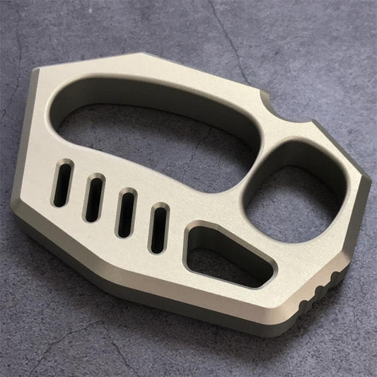 Fashion Styling Solid Aviation Aluminum Knuckle EDC