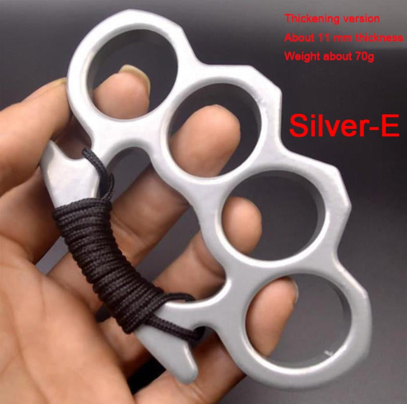 Classic-Thickened Brass Knuckle Duster Boxing Training EDC