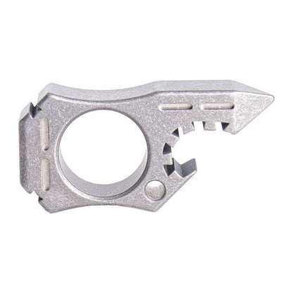 Thickened Titanium Alloy Knuckle Duster Open Bottle EDC