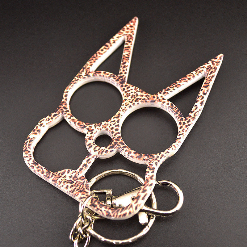 Doberman Pinscher Two-Finger Zinc Alloy Knuckle EDC