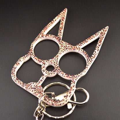 Doberman Pinscher Two-Finger Zinc Alloy Knuckle EDC