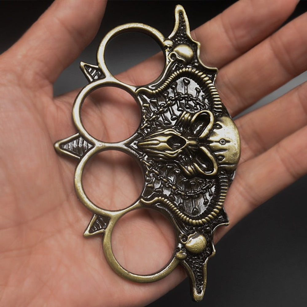 Bull Demon King-brass Knuckle Duster Finger Spiked