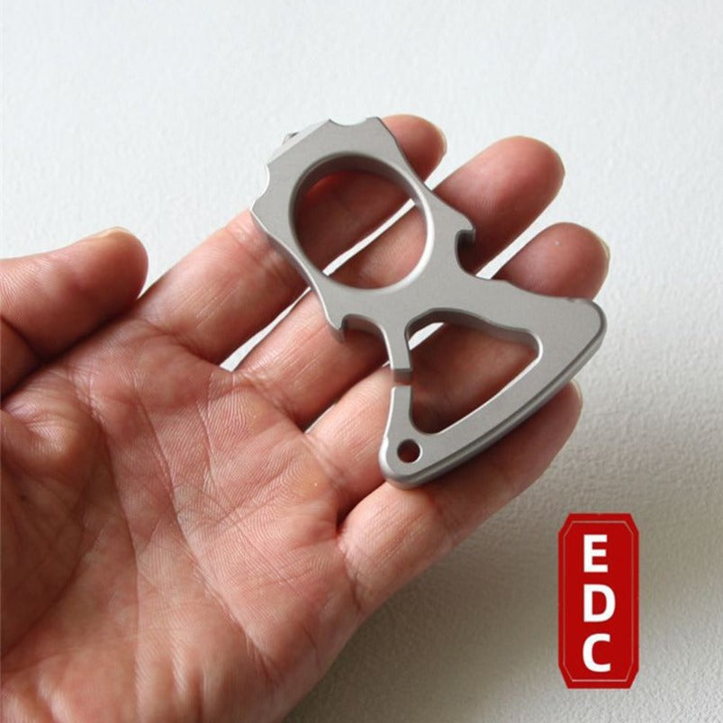 304 Stainless Steel Knucke Duster Bottle Opener Self Defense