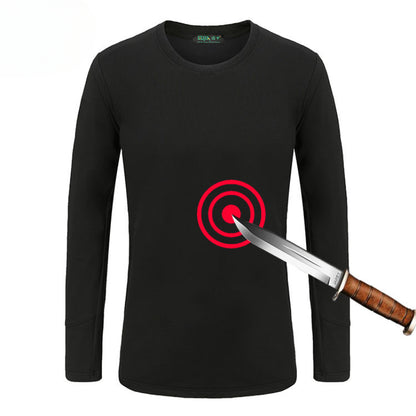 Lightweight Anti-Cut Tactical Long Sleeve T-shirt for Safety Protection