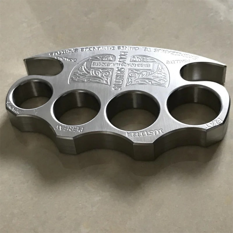 Warrior- 304 Stainless Steel Knuckle Duster Combat Protective