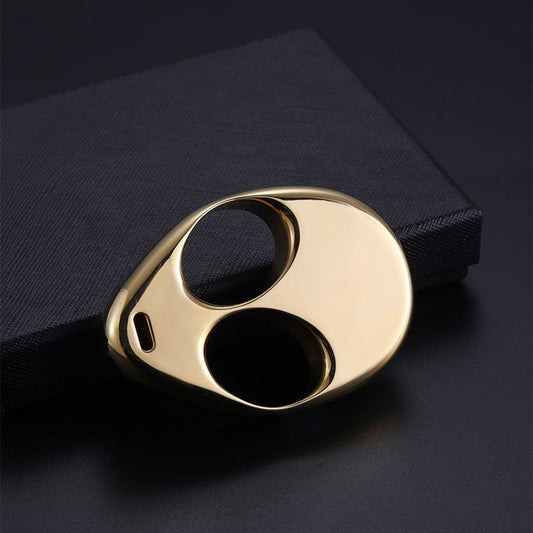 Alien- Brass Knuckle Duster Self Defense Broken Window EDC