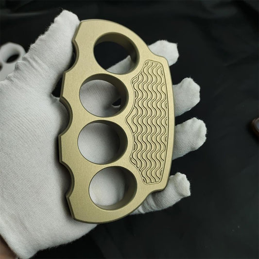 Hard Aluminum Knuckle Duster Safety-defend EDC Tool