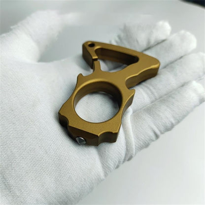 Aviation Aluminum Single Finger Knuckle Duster Bottle Opener EDC