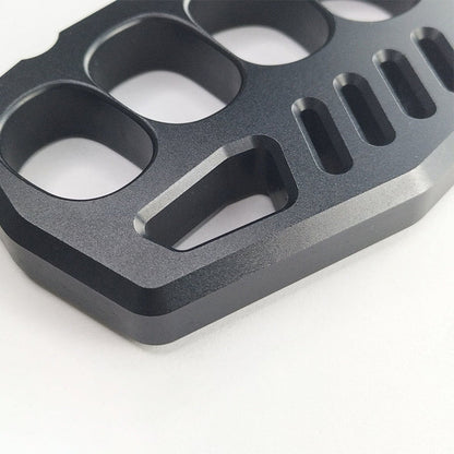 Aviation Aluminum Knuckle Duster Grapple Defense EDC