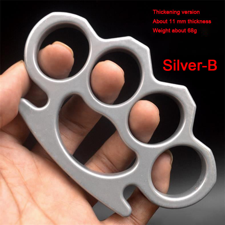 Classic-Thickened Brass Knuckle Duster Boxing Training EDC