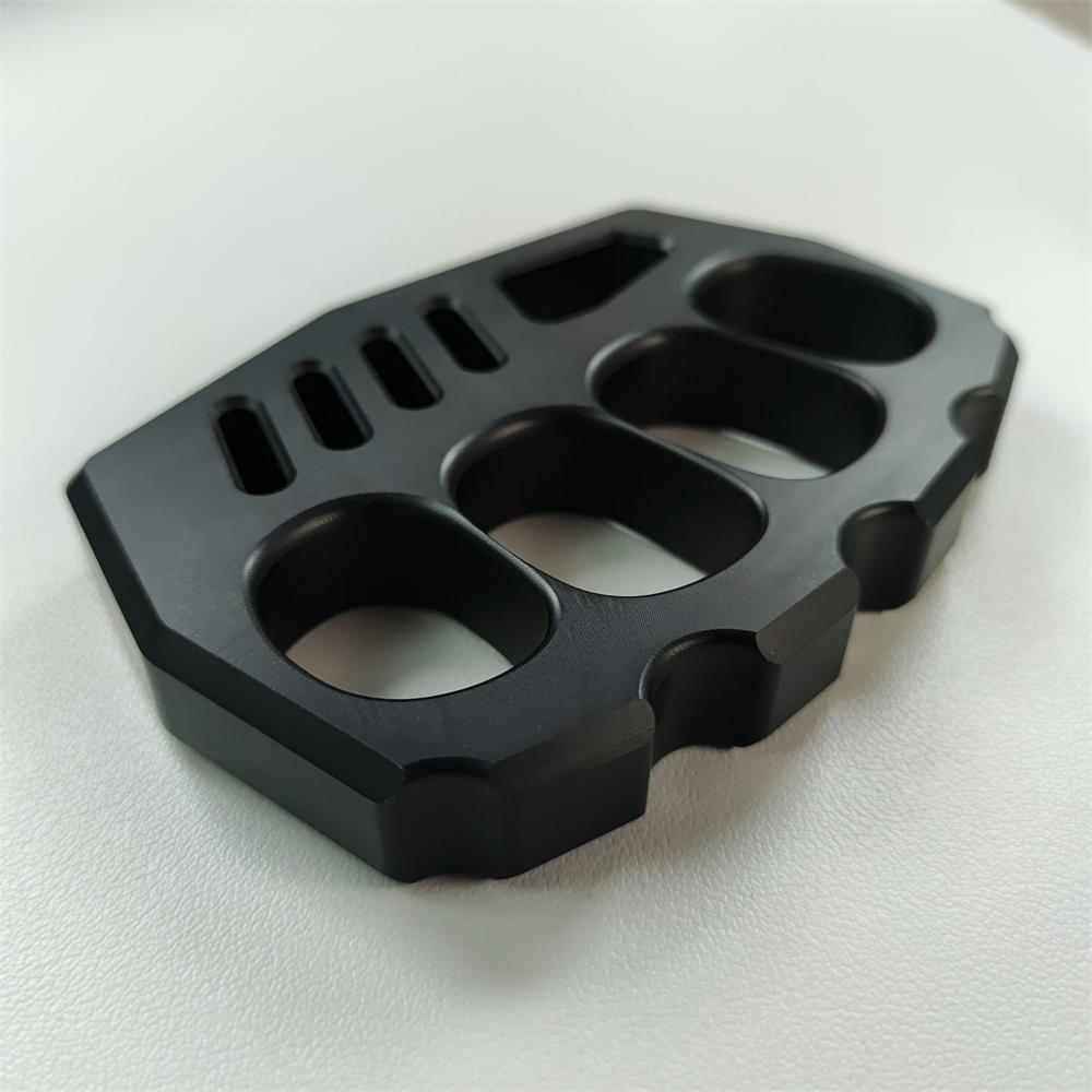 Transparent Non-metallic Knuckle Duster Outdoor Safety EDC