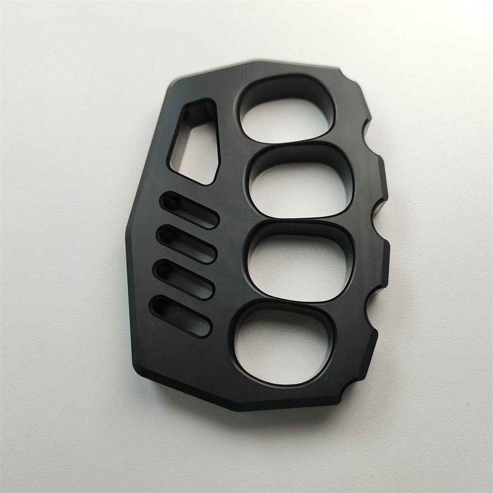 Transparent Non-metallic Knuckle Duster Outdoor Safety EDC