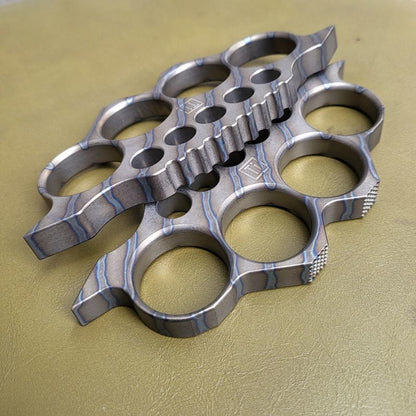 Multifunctional TC4 Titanium Knuckle Duster Safety-defend EDC