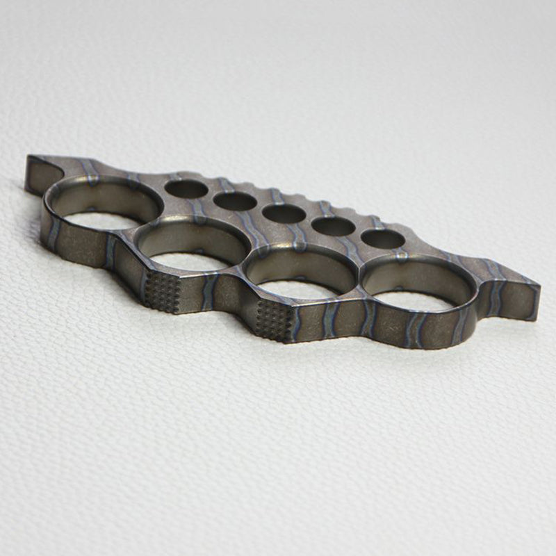 Multifunctional TC4 Titanium Knuckle Duster Safety-defend EDC