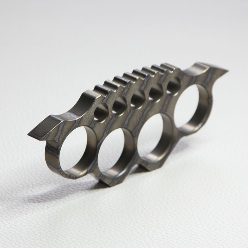 Multifunctional TC4 Titanium Knuckle Duster Safety-defend EDC