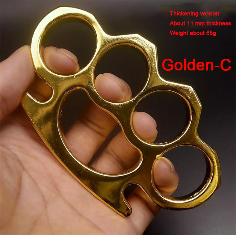 Classic-Thickened Brass Knuckle Duster Boxing Training EDC