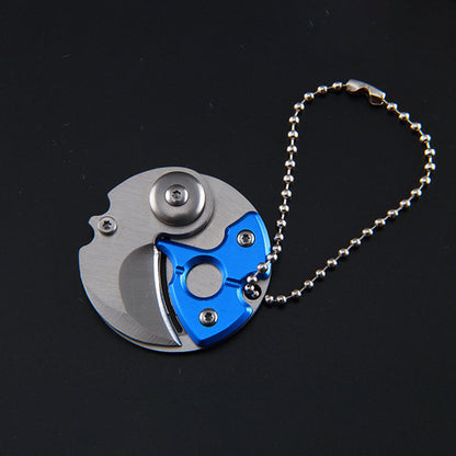 Defense Mini Coin Knife Pendant Chain EDC