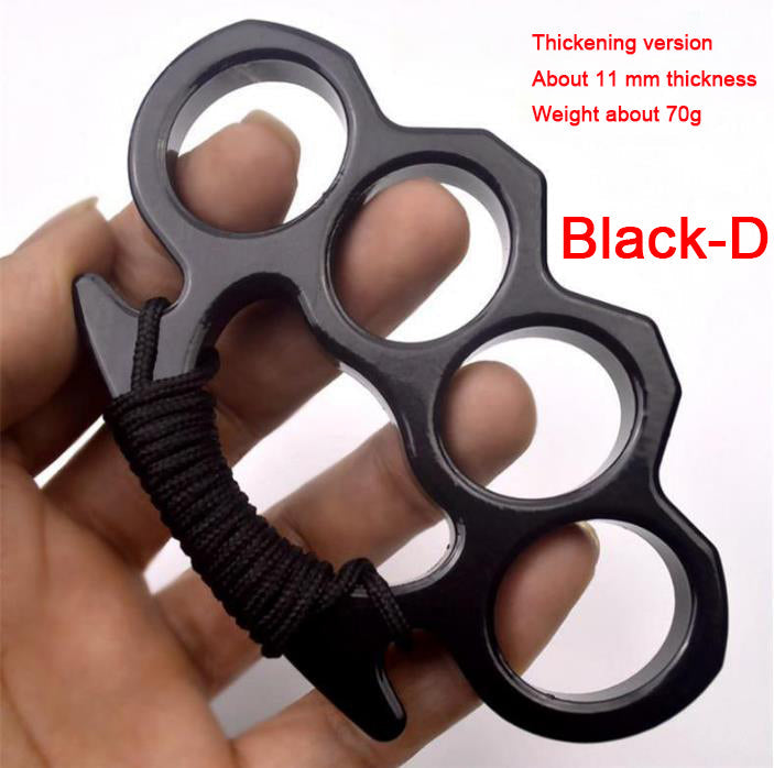 Classic-Thickened Brass Knuckle Duster Boxing Training EDC