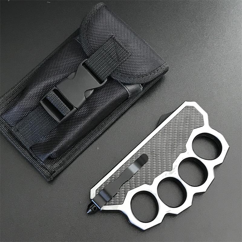 Multifunction Knuckle Knives Defense Knife EDC Tool