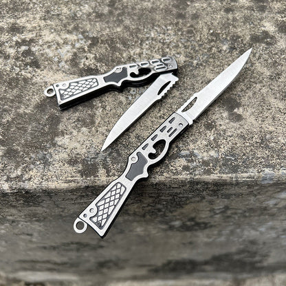 AK47 Mini Folding Knife Keychain Pendant Pocket Knives