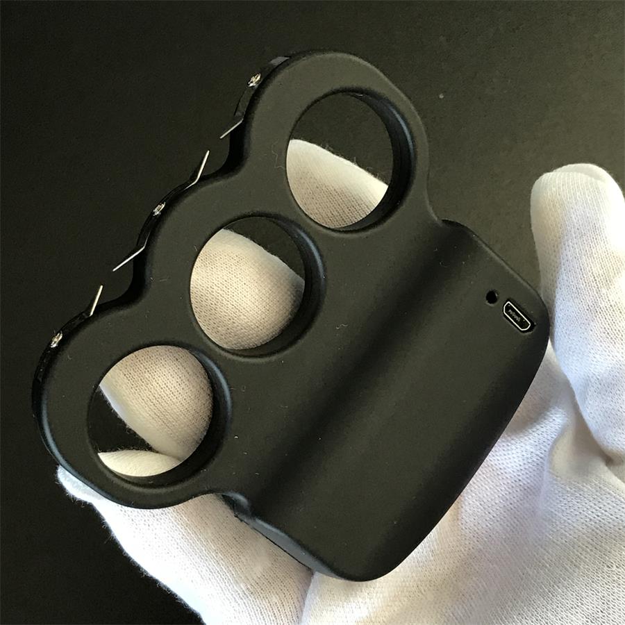 Three Finger Knuckles Electric Rod Stun GUN Self-protection