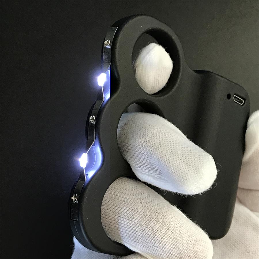 Three Finger Knuckles Electric Rod Stun GUN Self-protection