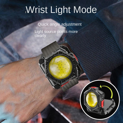 Head-mounted or Wrist Strong Light Waterproof Lighting Lamp