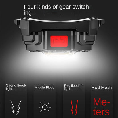 Head-mounted or Wrist Strong Light Waterproof Lighting Lamp