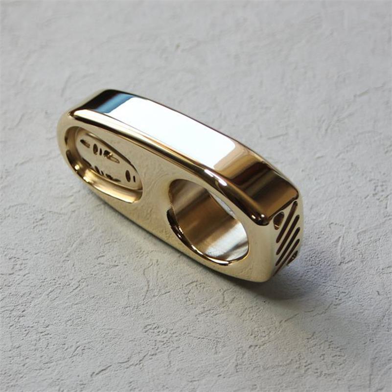 No Face Man- Mini Exquisite Solid Brass Knuckle Duster EDC