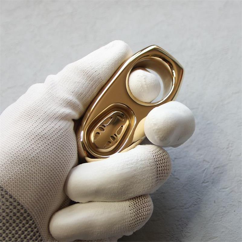 No Face Man- Mini Exquisite Solid Brass Knuckle Duster EDC