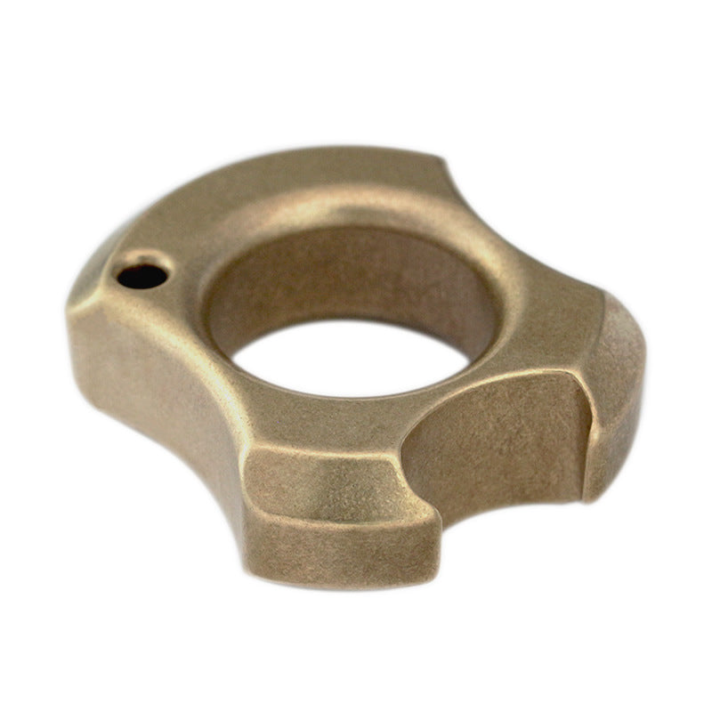 Multi-Material Brass Knuckle Duster Bottle Opening Self Defense