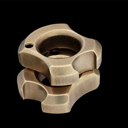 Multi-Material Brass Knuckle Duster Bottle Opening Self Defense