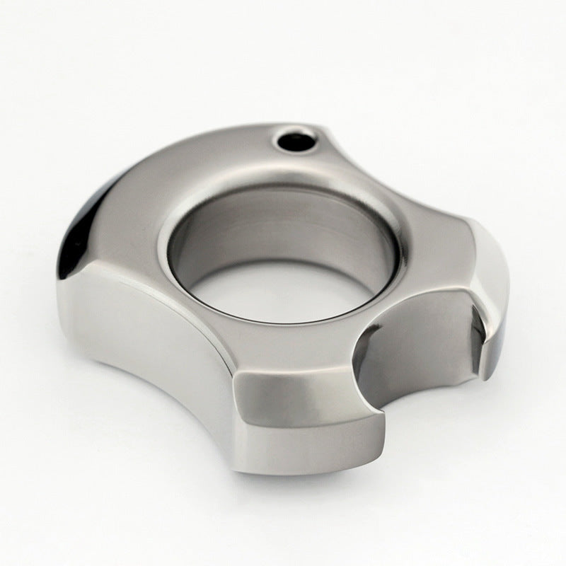 Multi-Material Brass Knuckle Duster Bottle Opening Self Defense