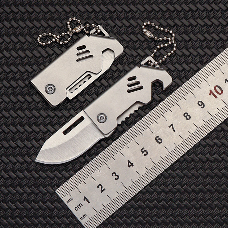 Multifunctional Mini Folding Knife Bottle Opener Pendant Knives